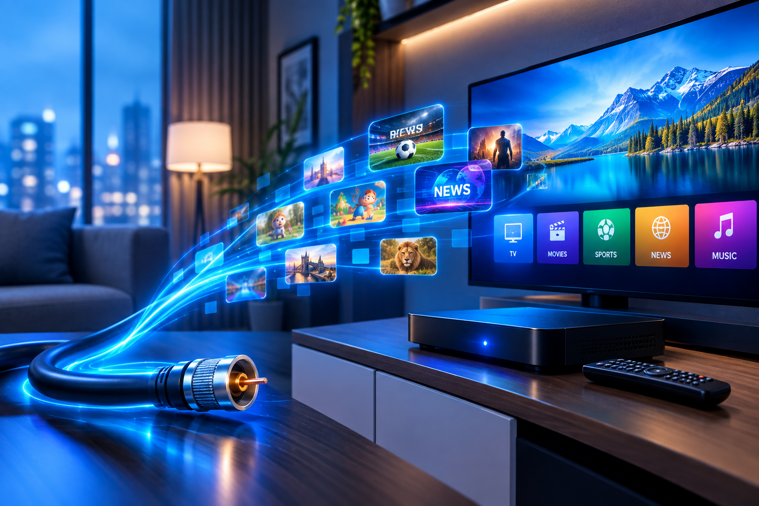 Cable TV Connection
